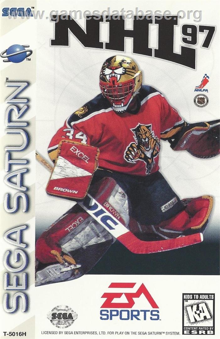 NHL 97 - Sega Saturn - Artwork - Box