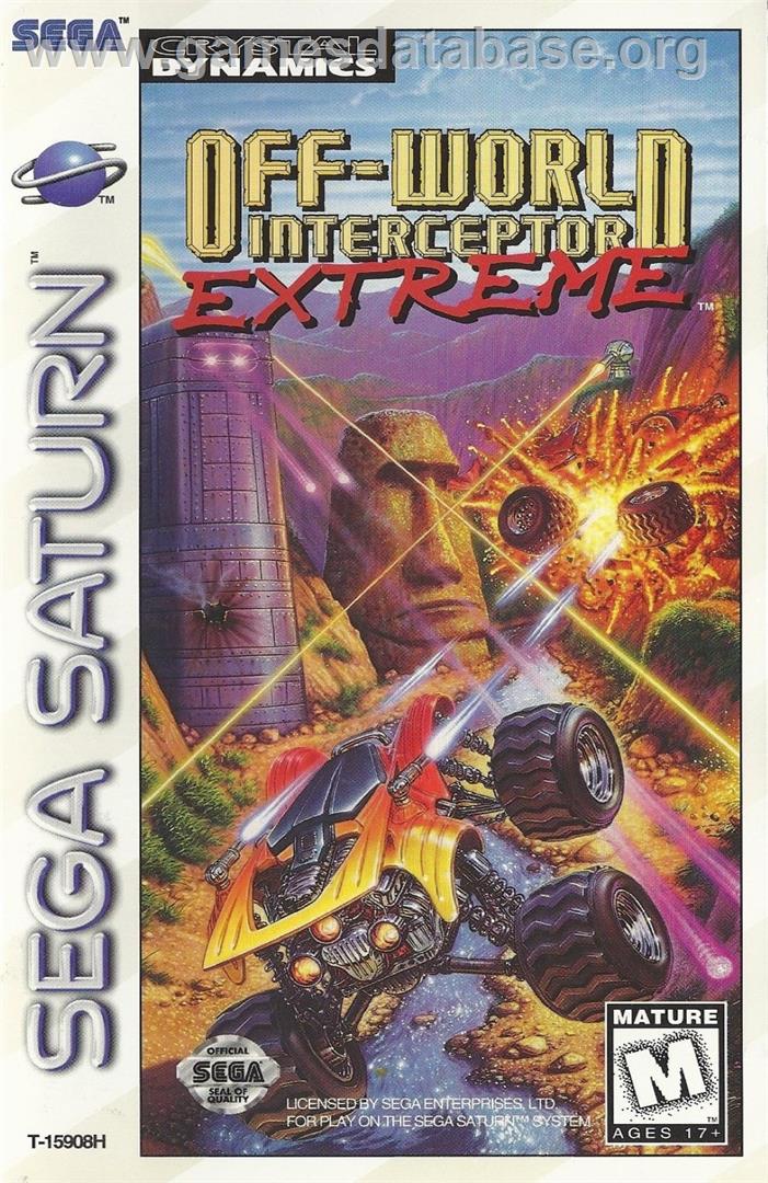 Off-World Interceptor Extreme - Sega Saturn - Artwork - Box