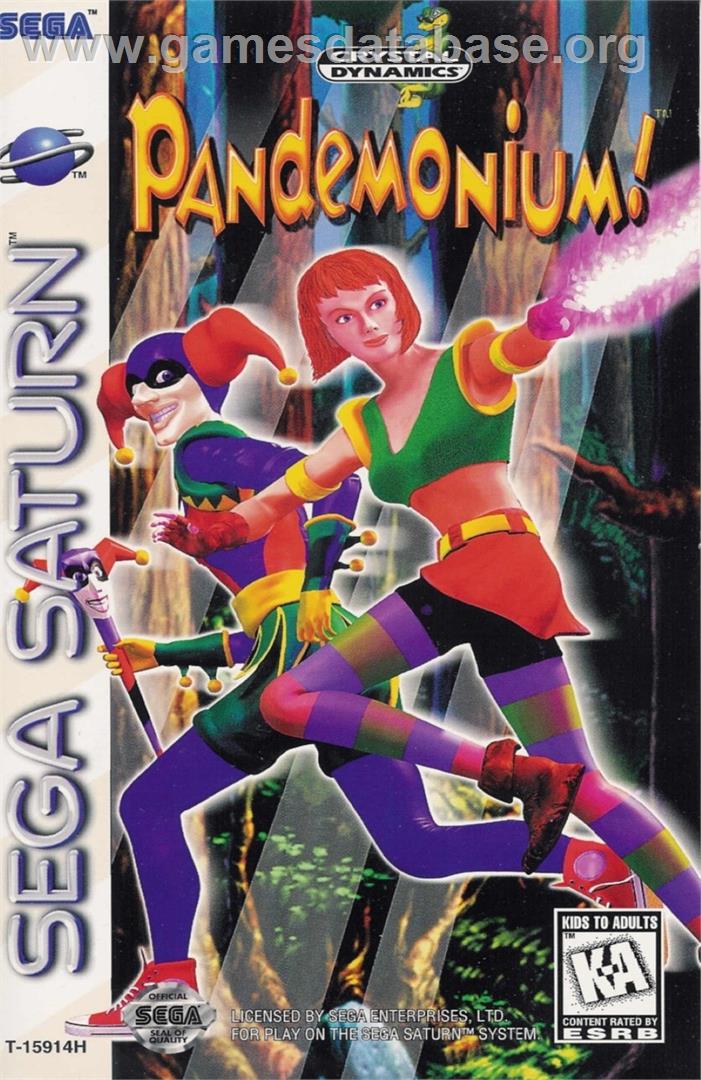 Pandemonium! - Sega Saturn - Artwork - Box