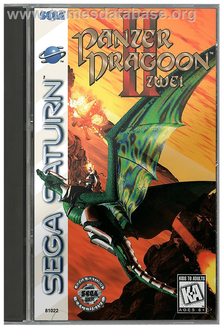 Panzer Dragoon II: Zwei - Sega Saturn - Artwork - Box