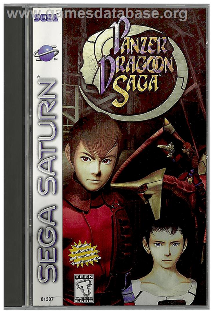 Panzer Dragoon Saga - Sega Saturn - Artwork - Box