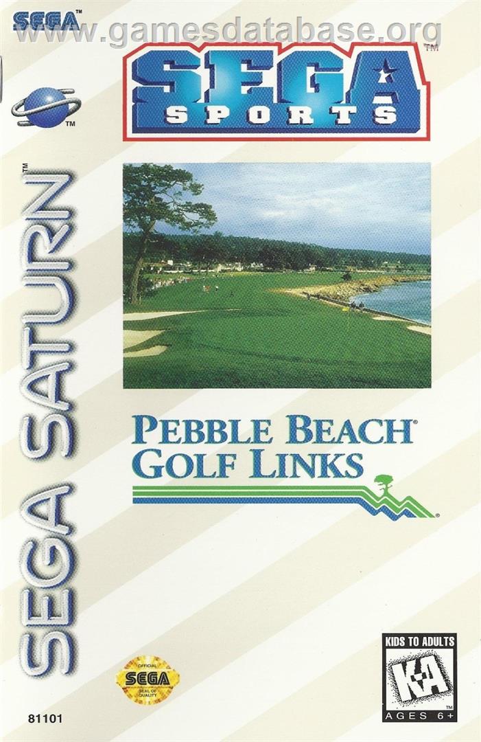 Pebble Beach Golf Links - Sega Saturn - Artwork - Box