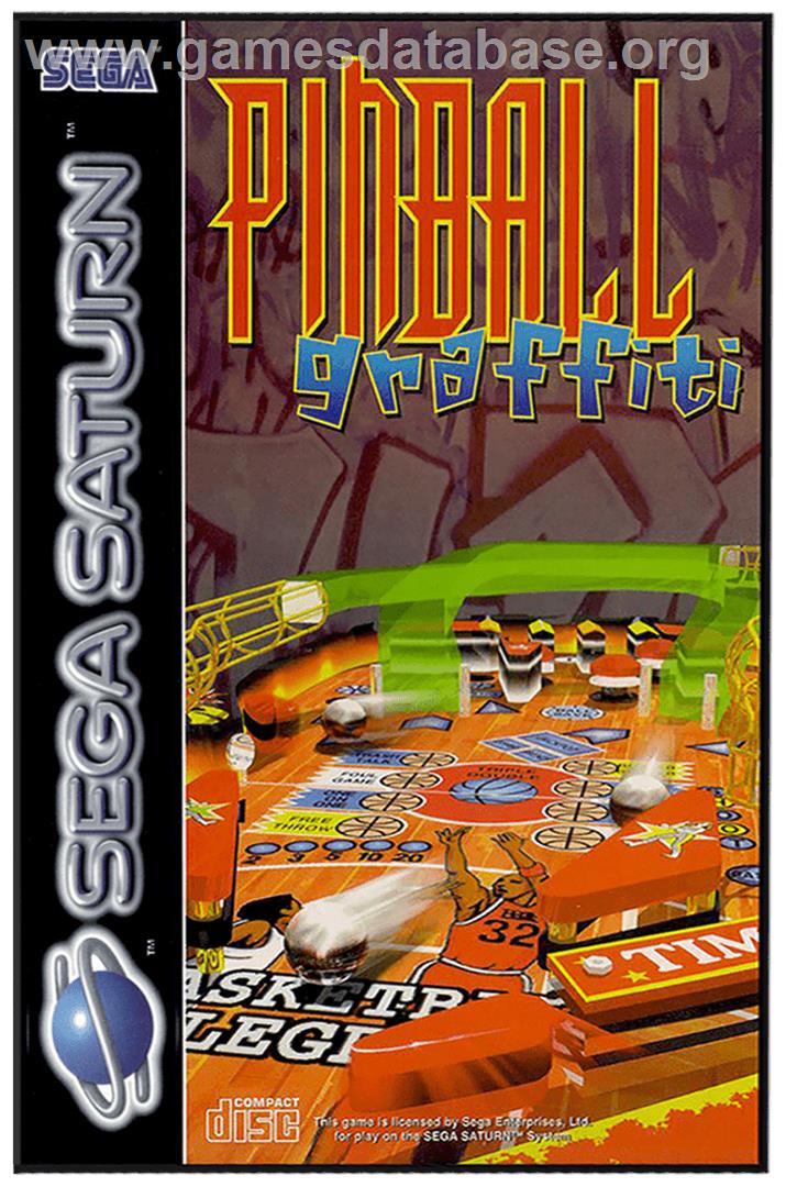 Pinball Graffiti - Sega Saturn - Artwork - Box