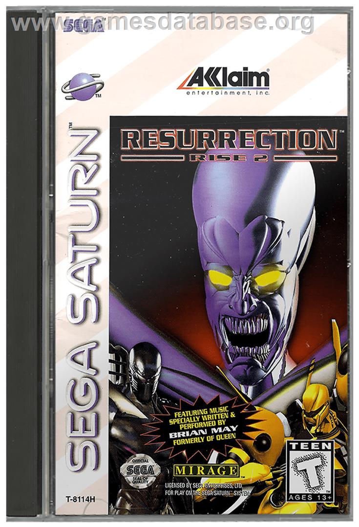 Resurrection: Rise 2 - Sega Saturn - Artwork - Box