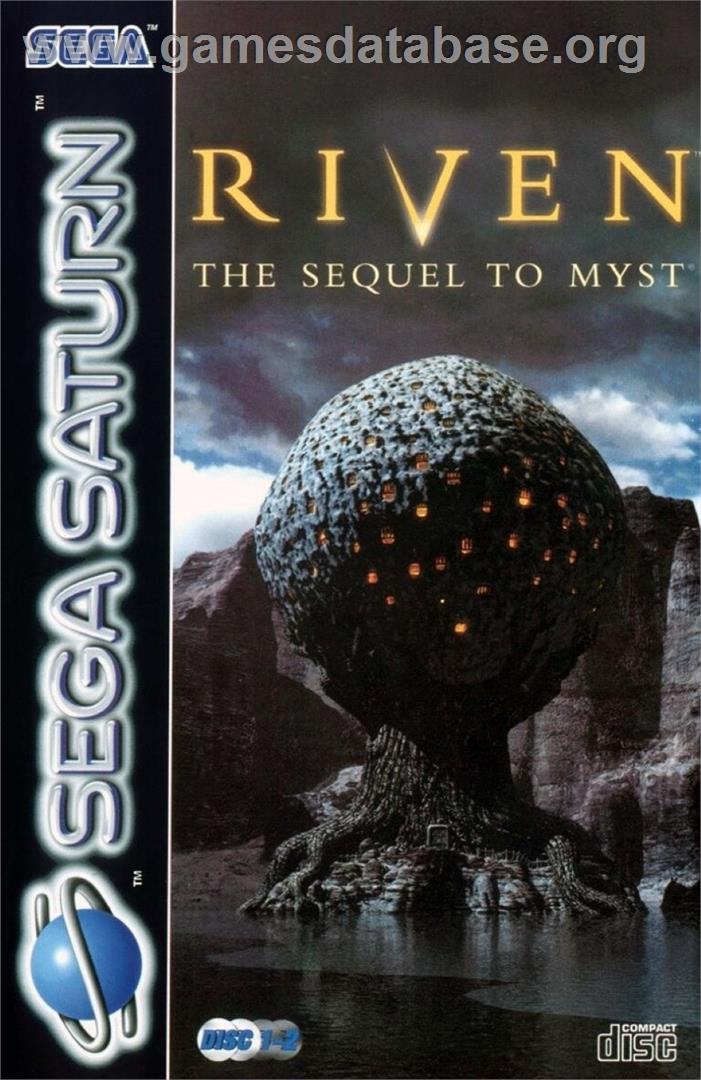 Riven - The Sequel to Myst - Sega Saturn - Artwork - Box