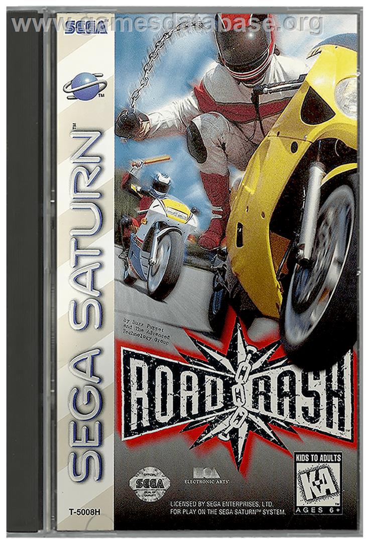 Road Rash - Sega Saturn - Artwork - Box