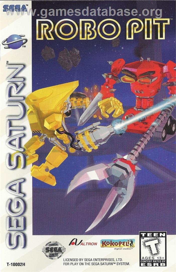 Robo Pit - Sega Saturn - Artwork - Box