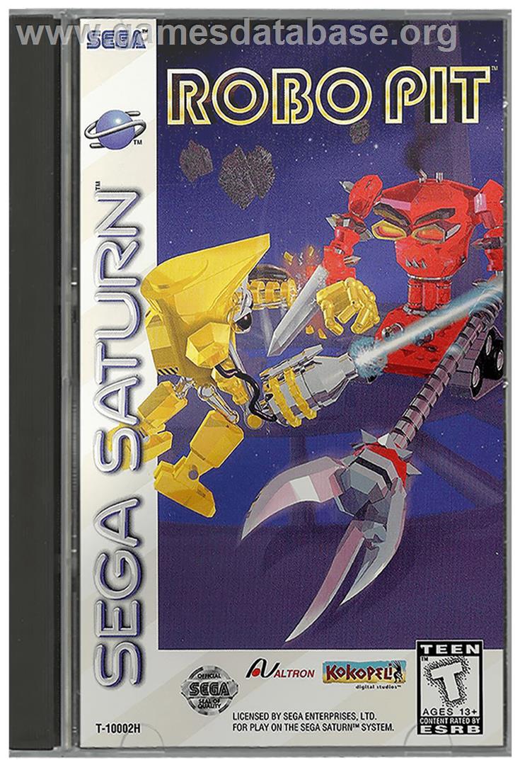 Robo Pit - Sega Saturn - Artwork - Box