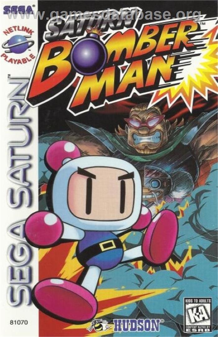 Saturn Bomberman - Sega Saturn - Artwork - Box