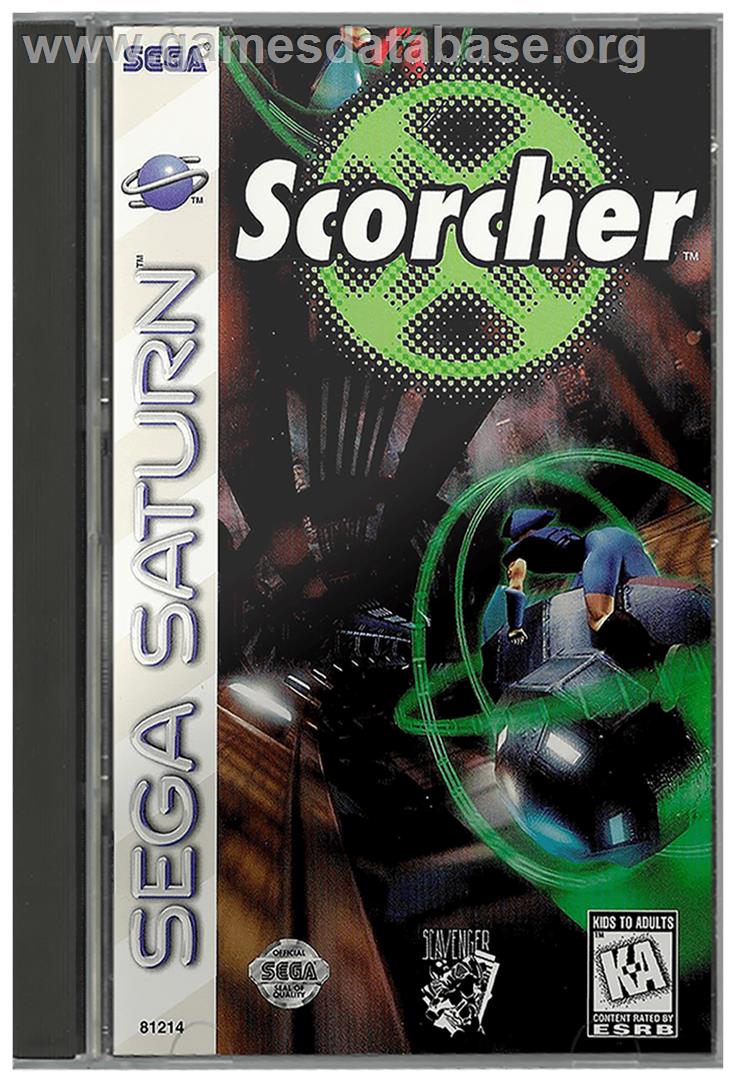 Scorcher - Sega Saturn - Artwork - Box