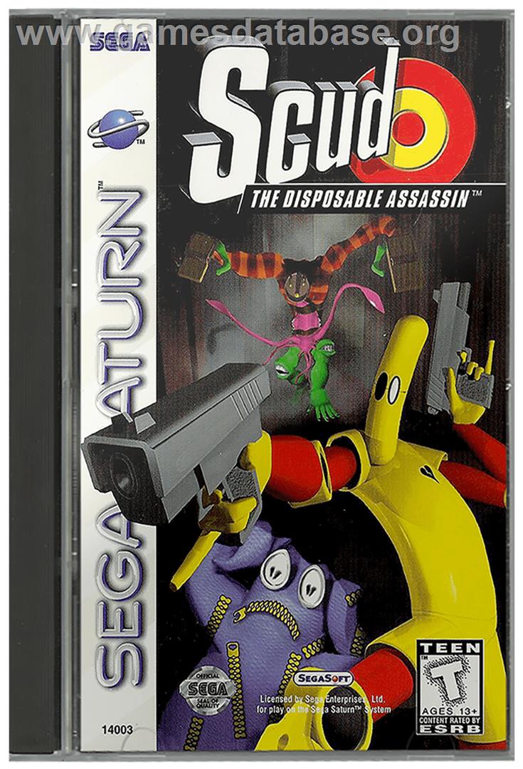 Scud: The Disposable Assassin - Sega Saturn - Artwork - Box