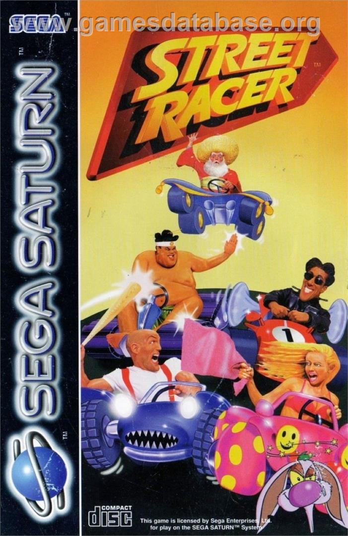 Street Racer - Sega Saturn - Artwork - Box
