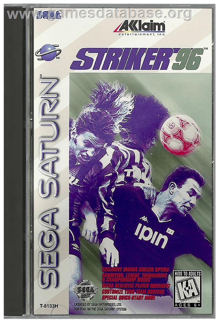 Striker '96 - Sega Saturn - Artwork - Box