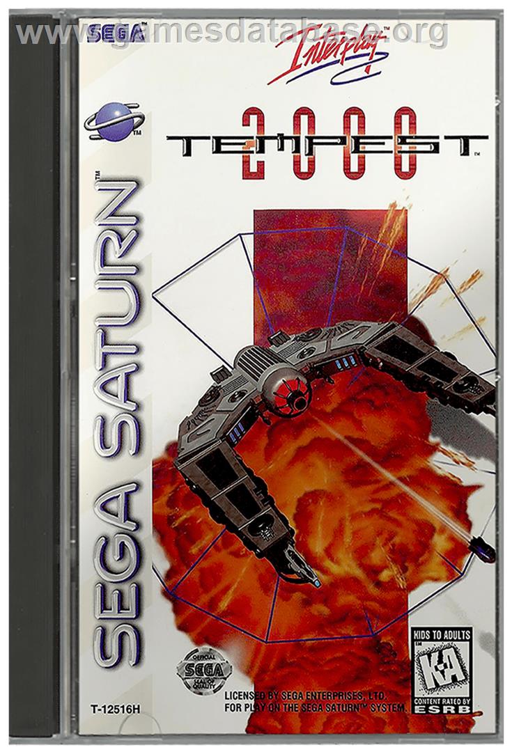 Tempest 2000 - Sega Saturn - Artwork - Box