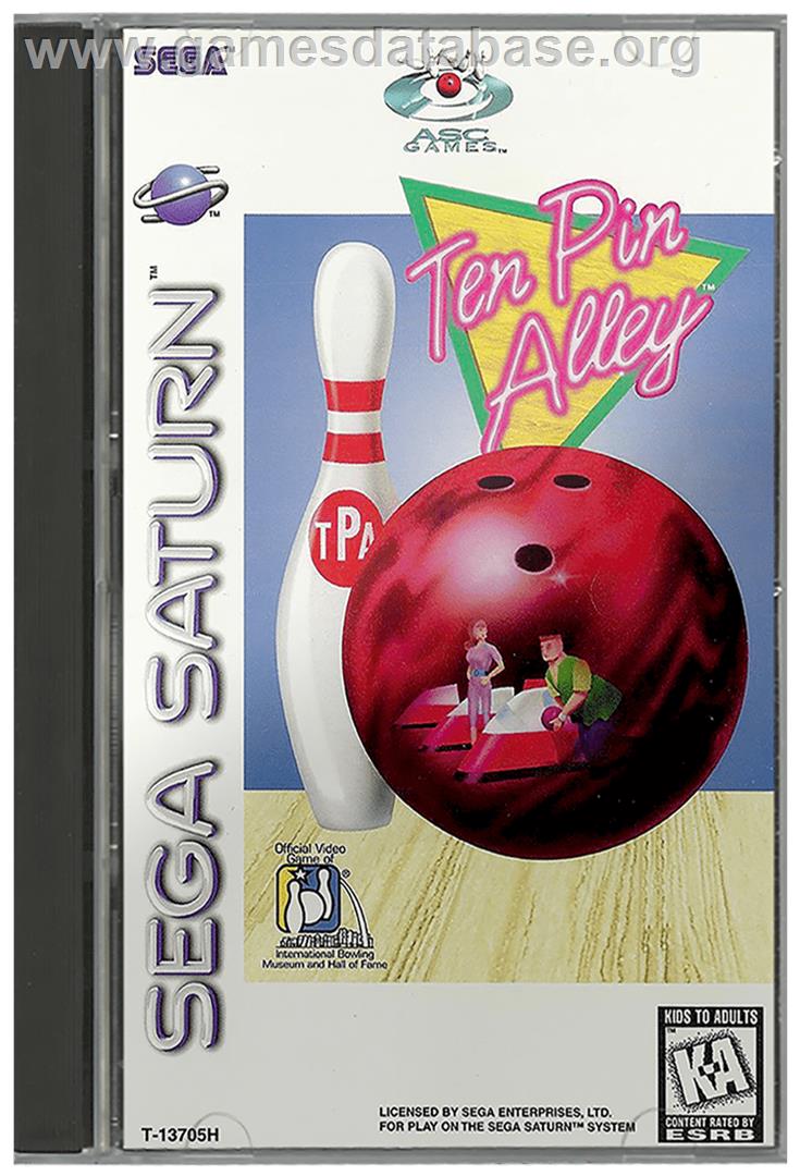 Ten Pin Alley - Sega Saturn - Artwork - Box