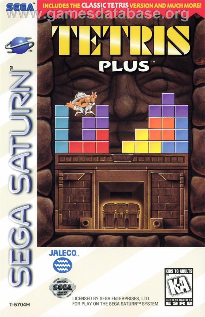 Tetris Plus - Sega Saturn - Artwork - Box