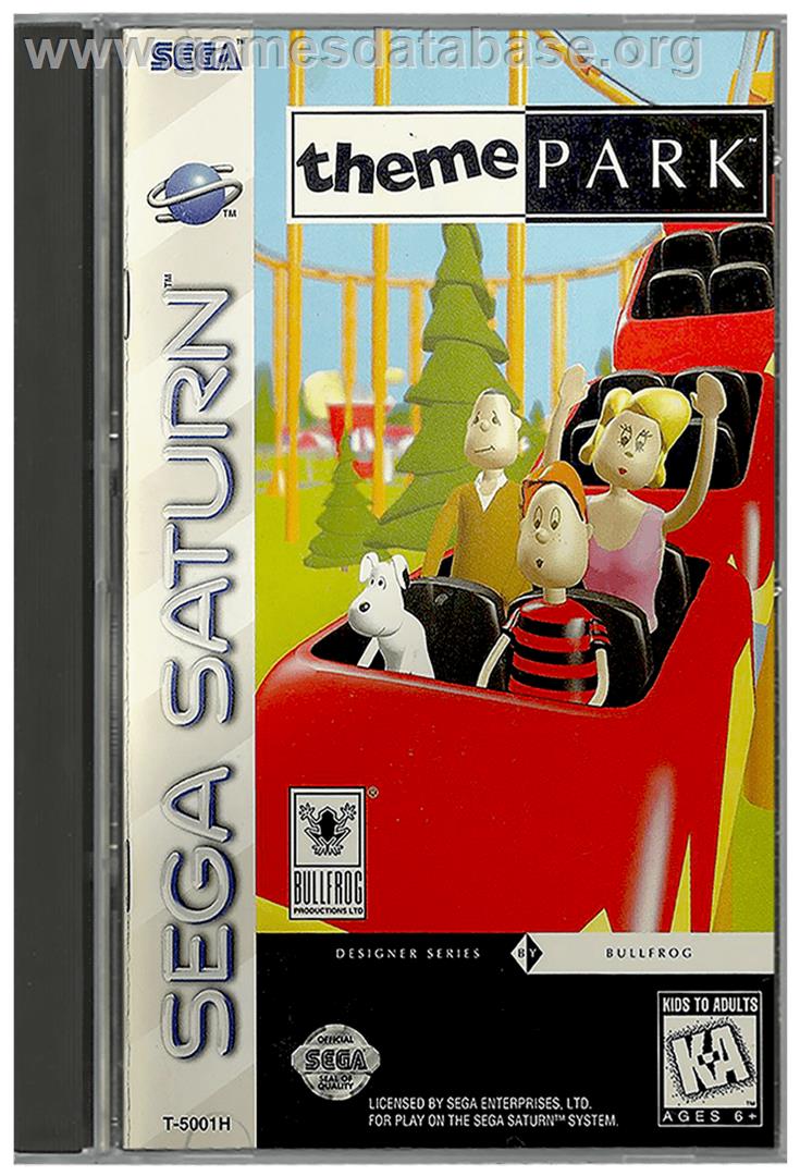 Theme Park - Sega Saturn - Artwork - Box