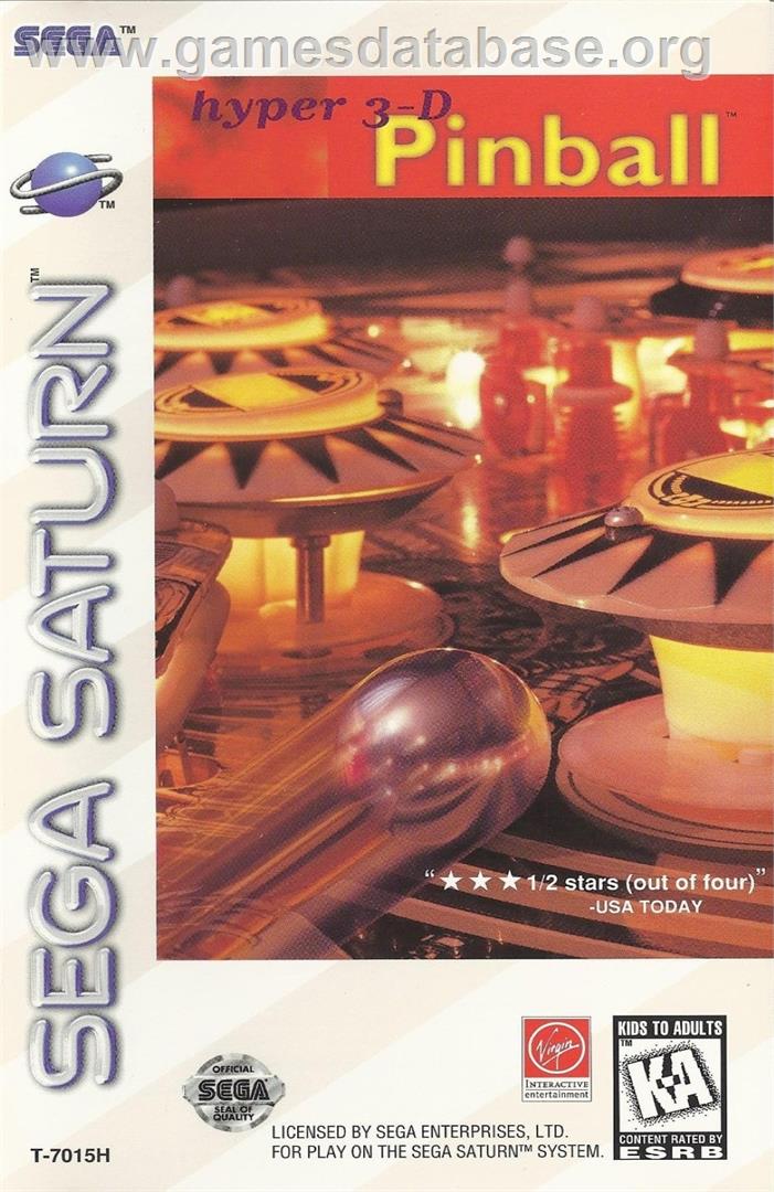 Tilt! - Sega Saturn - Artwork - Box