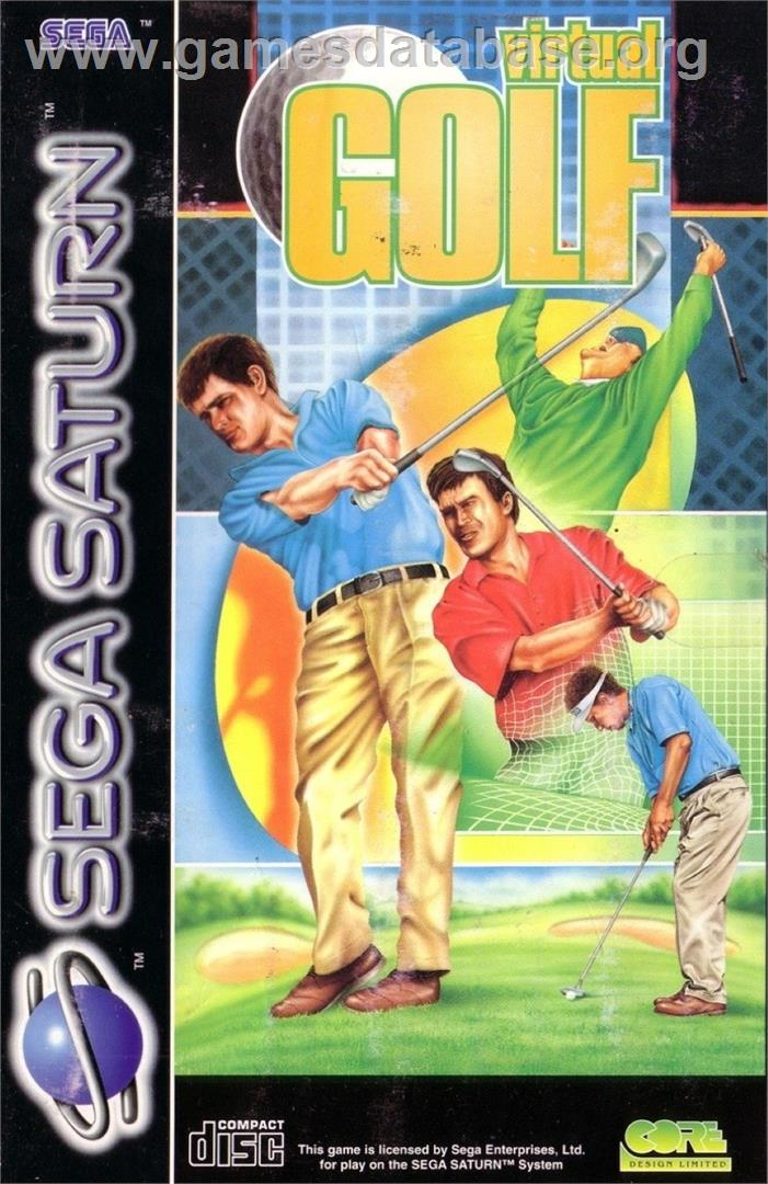 Virtual Golf - Sega Saturn - Artwork - Box