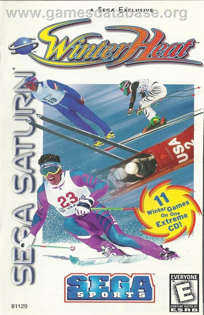 Winter Heat - Sega Saturn - Artwork - Box