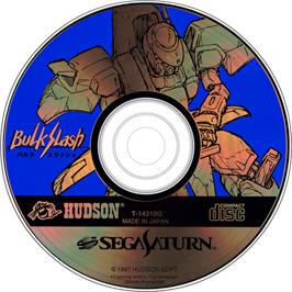 Cartridge artwork for Bulk Slash on the Sega Saturn.