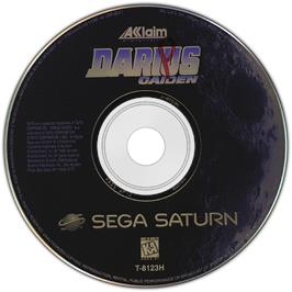 Cartridge artwork for Darius Gaiden on the Sega Saturn.