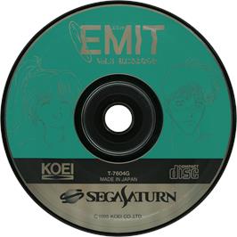 Cartridge artwork for EMIT Vol. 3 - Watashi ni Sayonara o on the Sega Saturn.