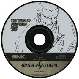 Cartridge artwork for King of Fighters '96, The on the Sega Saturn.