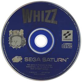 Cartridge artwork for Whizz on the Sega Saturn.