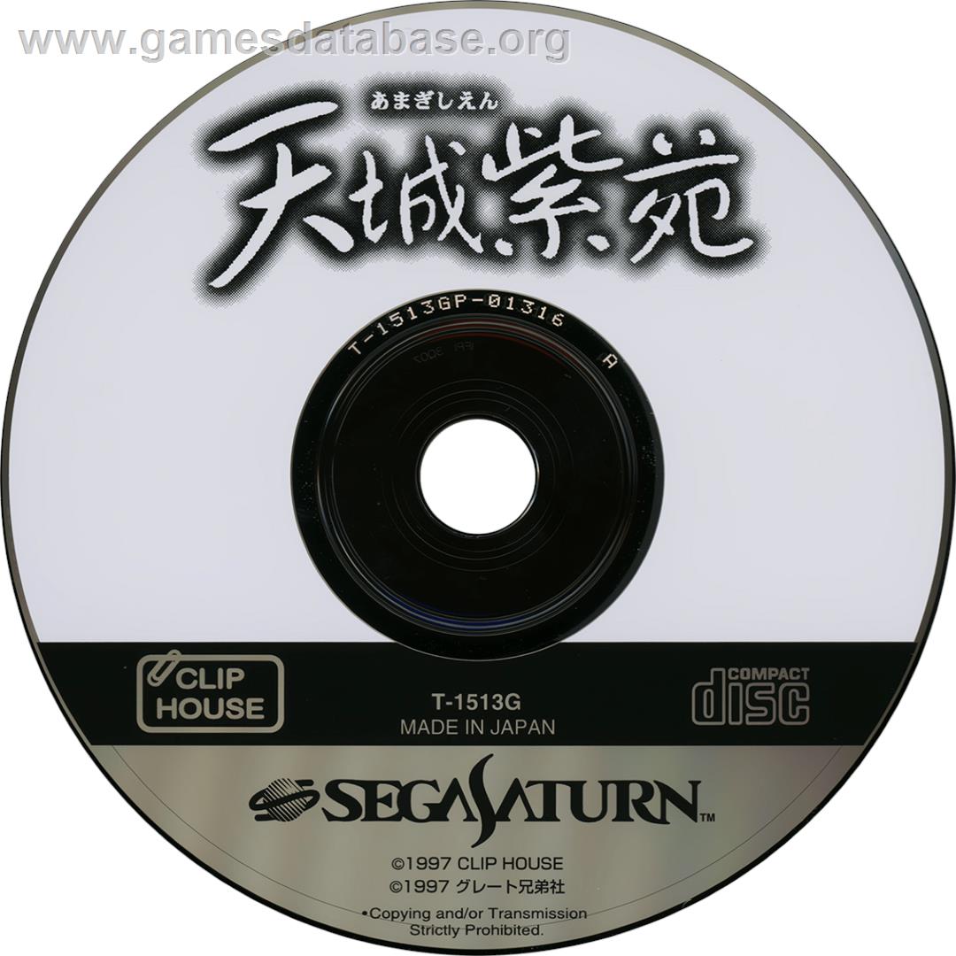 Amagi Shien - Sega Saturn - Artwork - Cartridge