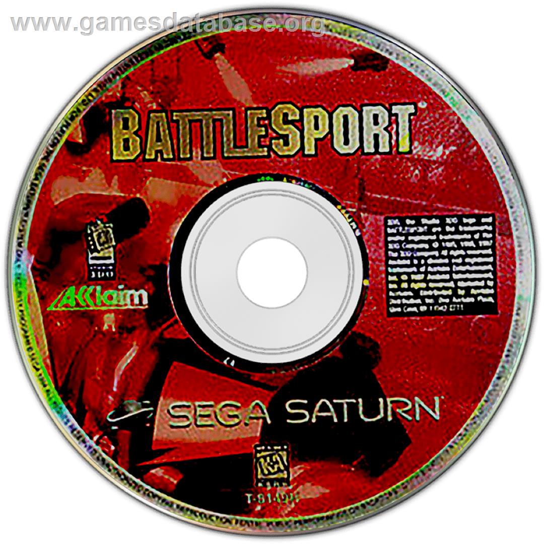 BattleSport - Sega Saturn - Artwork - Cartridge