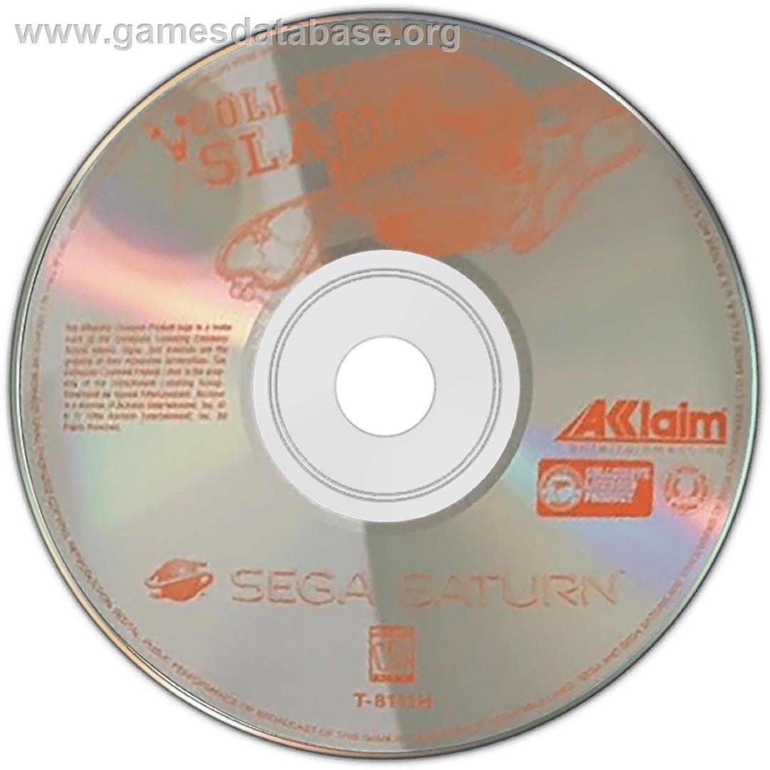 College Slam - Sega Saturn - Artwork - Cartridge