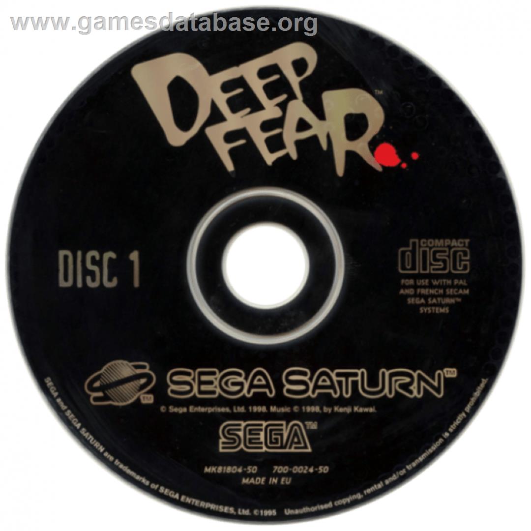 Deep Fear - Sega Saturn - Artwork - Cartridge