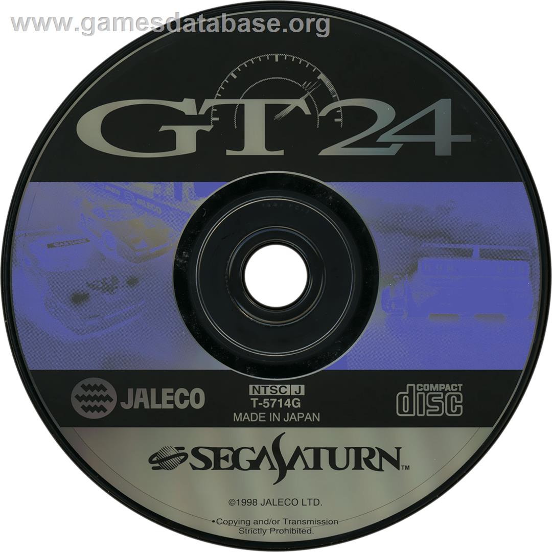 GT24 - Sega Saturn - Artwork - Cartridge