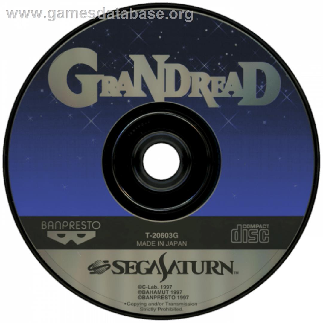 GranDread - Sega Saturn - Artwork - Cartridge