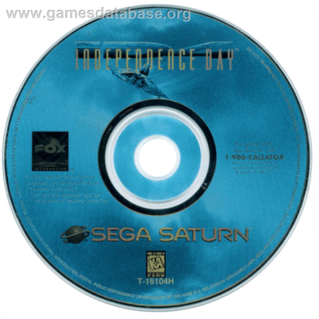Independence Day - Sega Saturn - Artwork - Cartridge