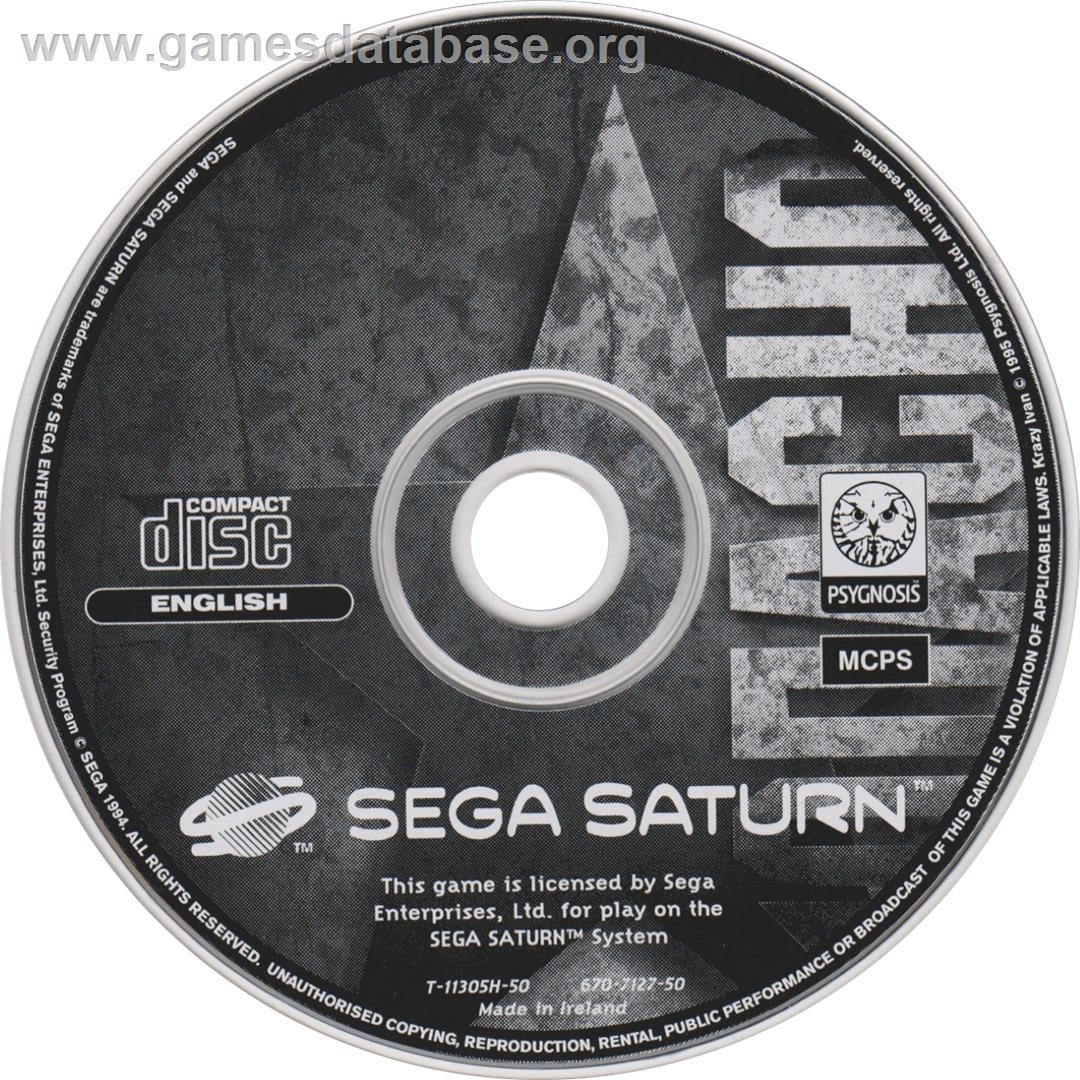 Krazy Ivan - Sega Saturn - Artwork - Cartridge