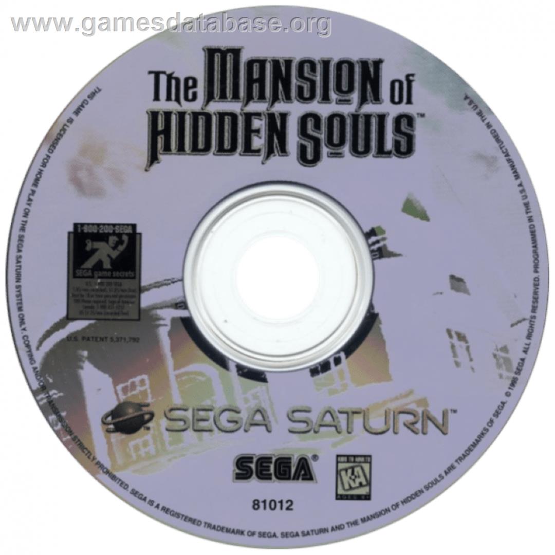 Mansion of Hidden Souls - Sega Saturn - Artwork - Cartridge