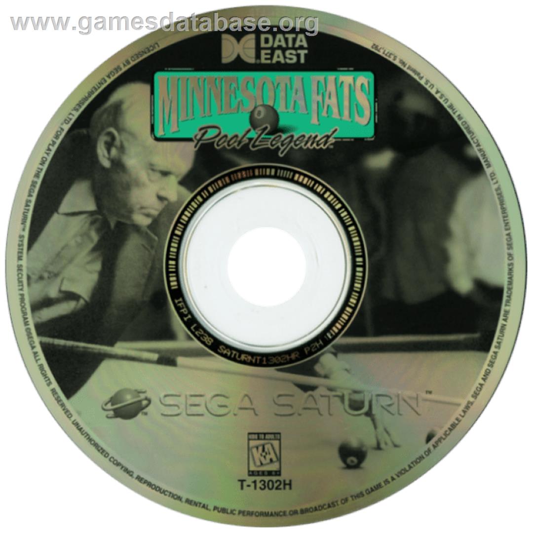 Minnesota Fats: Pool Legend - Sega Saturn - Artwork - Cartridge