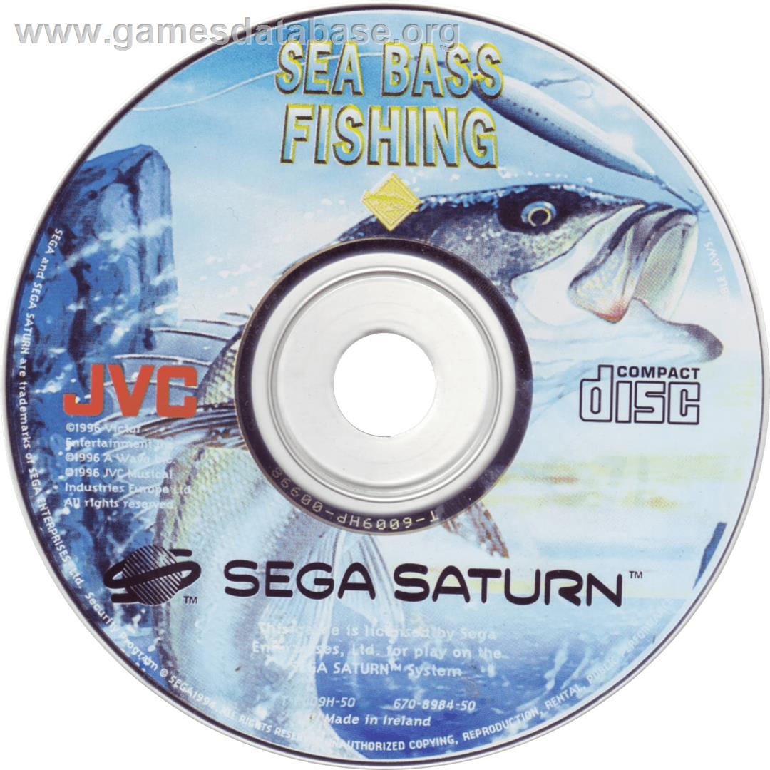 Sea Bass Fishing - Sega Saturn - Artwork - Cartridge