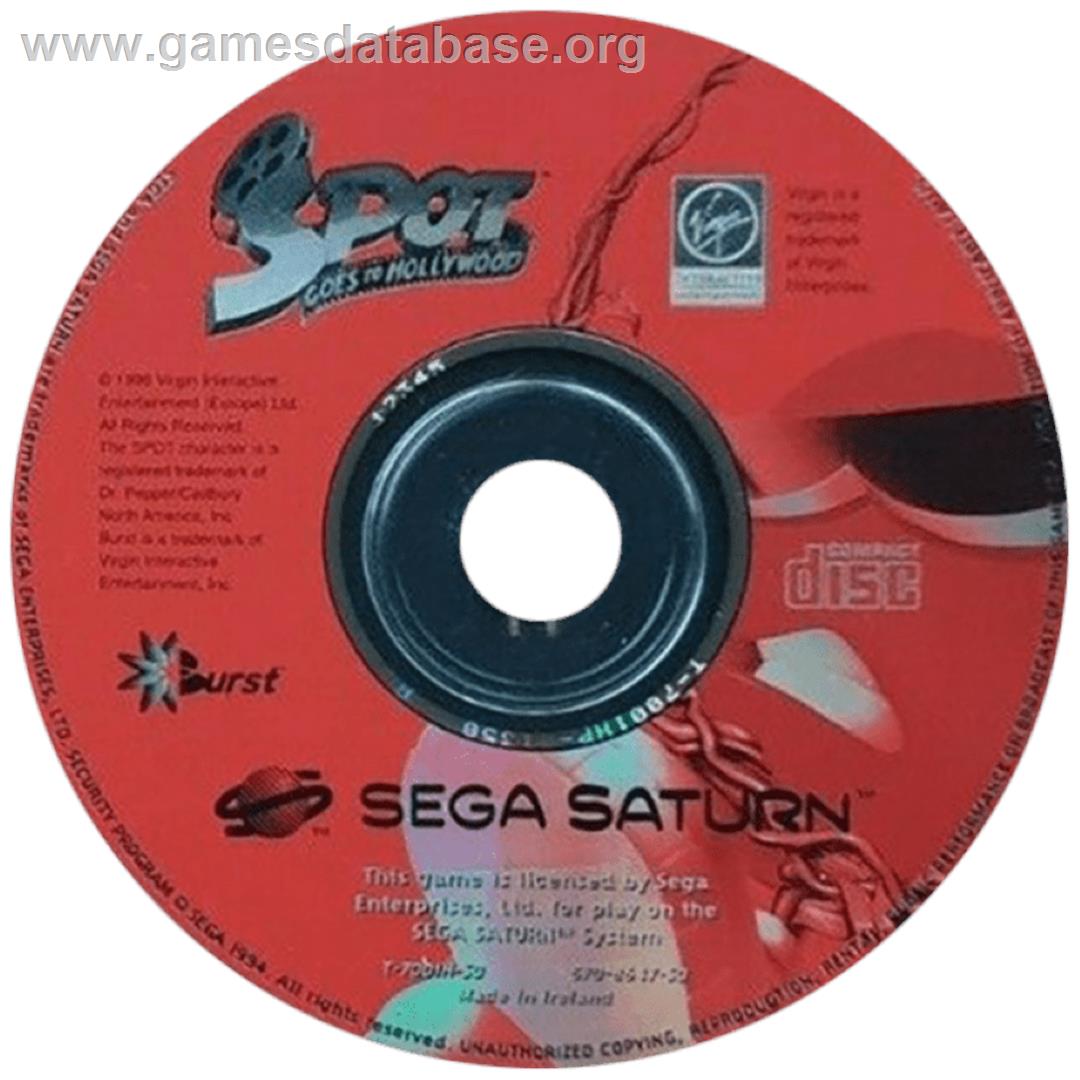 Spot Goes to Hollywood - Sega Saturn - Artwork - Cartridge