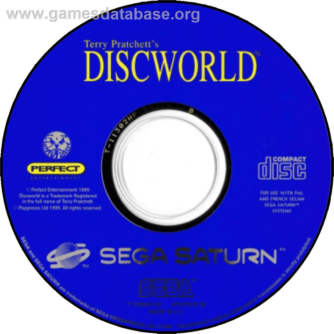 Terry Pratchett's Discworld - Sega Saturn - Artwork - Cartridge