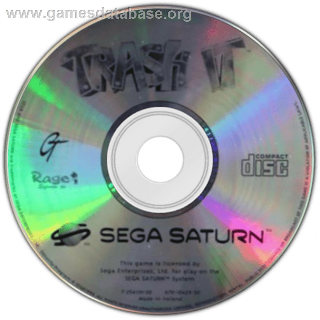 Trash It - Sega Saturn - Artwork - Cartridge