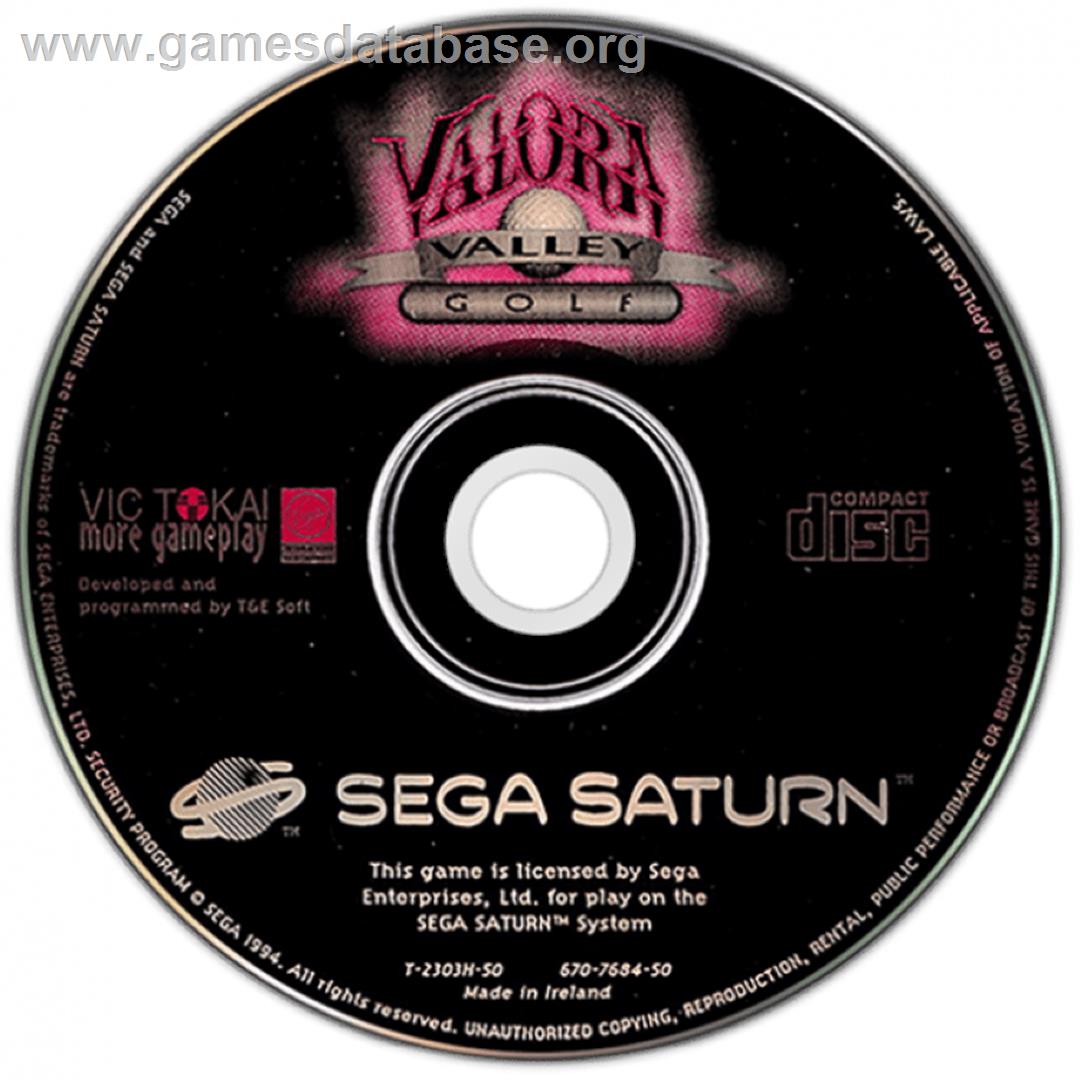 Valora Valley Golf - Sega Saturn - Artwork - Cartridge