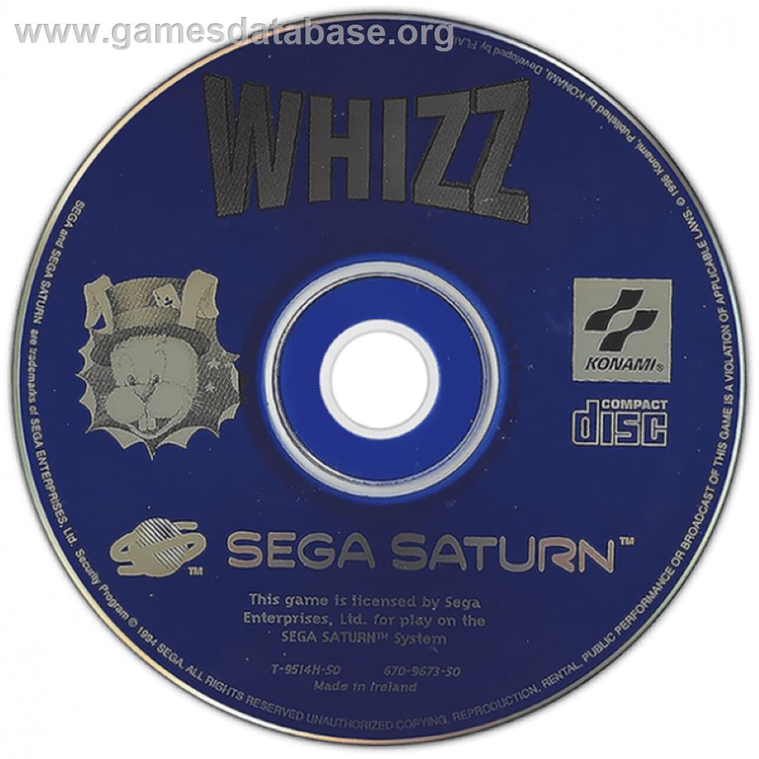 Whizz - Sega Saturn - Artwork - Cartridge