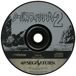 Artwork on the Disc for Sea Bass Fishing 2 on the Sega Saturn.