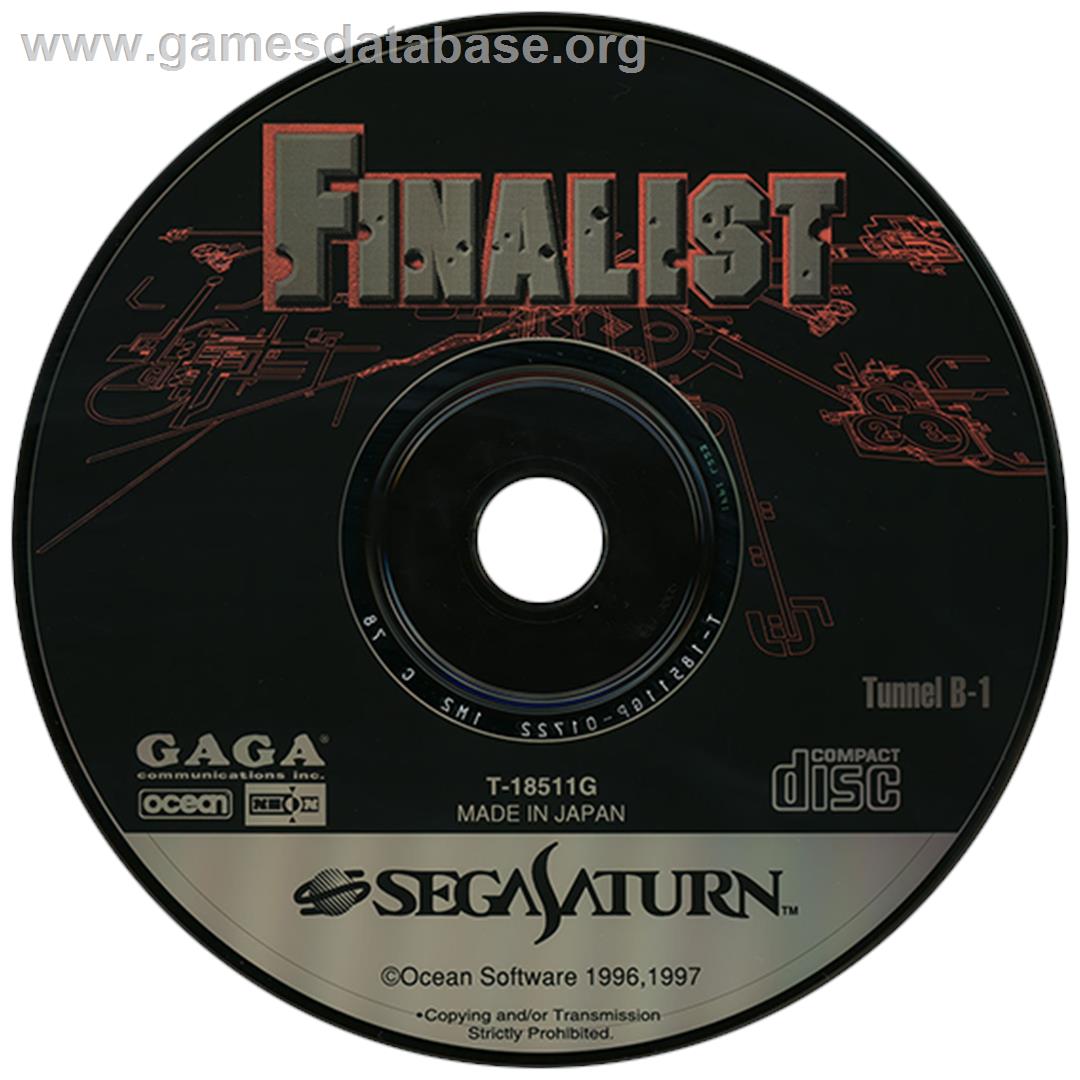 3D Mission Shooting: Finalist - Sega Saturn - Artwork - Disc