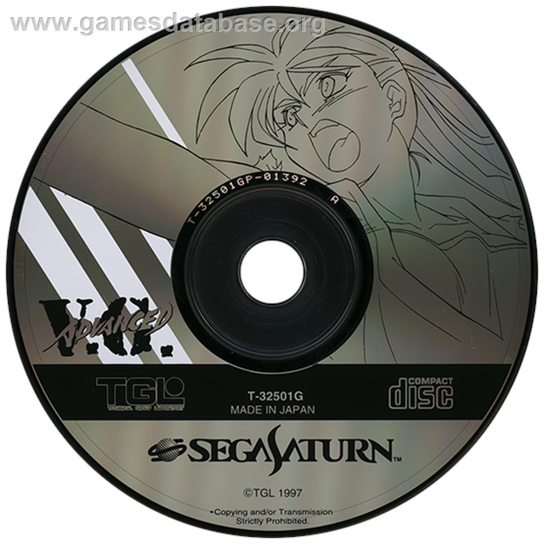 Advanced Variable Geo - Sega Saturn - Artwork - Disc