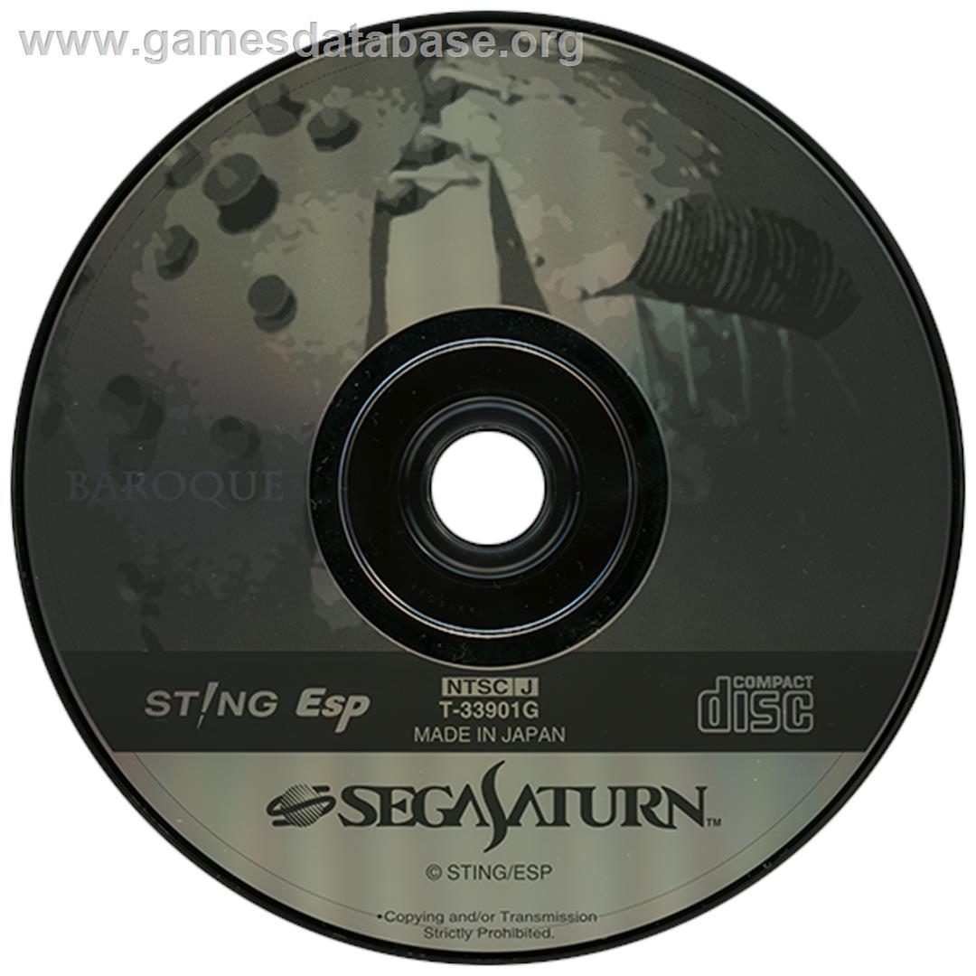 Baroque - Sega Saturn - Artwork - Disc