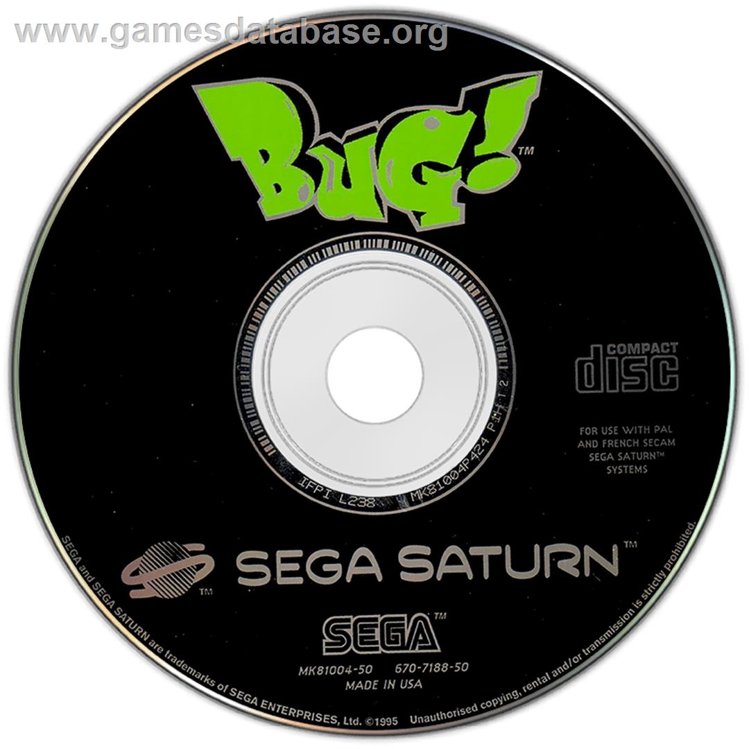 Bug - Sega Saturn - Artwork - Disc